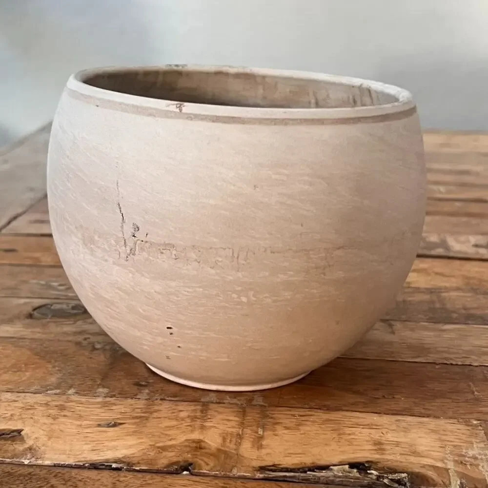 Luna Sphere Pot Planter Granite Made In Germany Modern Minimalist